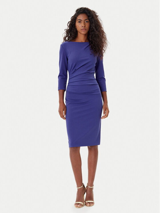 Rinascimento Kokteilinė suknelė · Violetinė · Midi