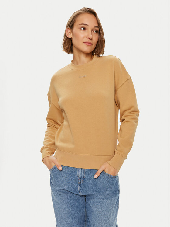 Calvin Klein Džemperis · Smėlio · Relaxed Fit