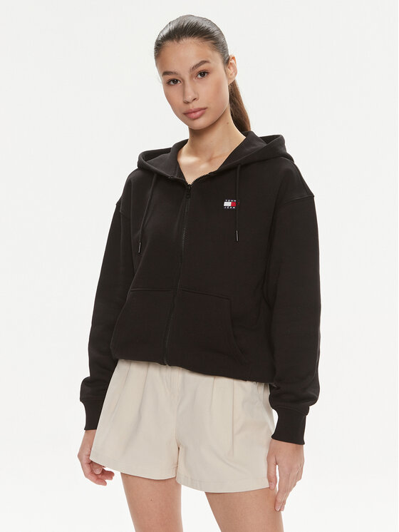 Tommy Jeans Džemperis · Juoda · Relaxed Fit