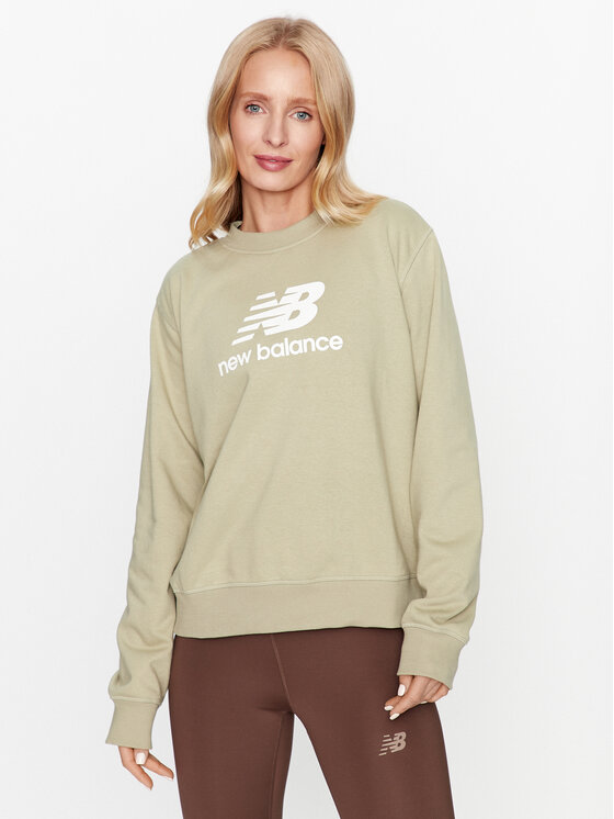 New Balance Džemperis · Žalia · Regular Fit