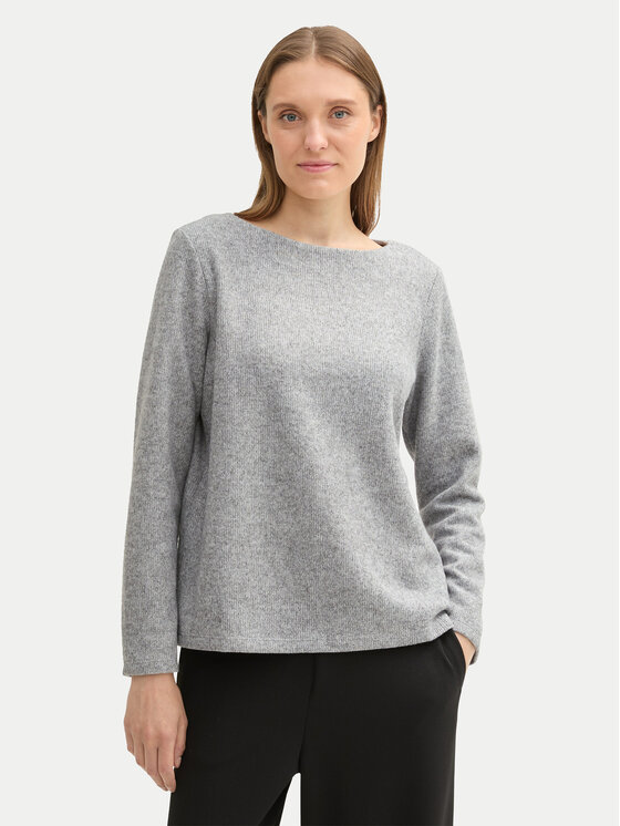Tom Tailor Megztinis · Pilka · Regular Fit