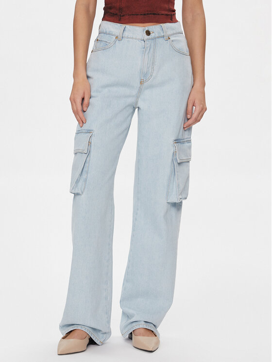 PINKO Džinsai · Žydra · Relaxed Fit