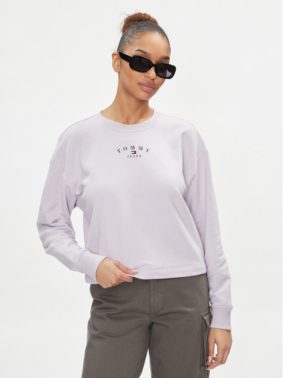 Tommy Jeans Džemperis · Violetinė · Regular Fit