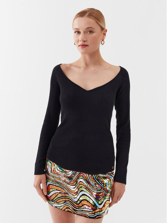 Guess Megztinis · Juoda · Regular Fit