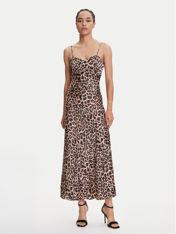 Kodas SUN15 Guess Vakarinė suknelė · Ruda · Maksi