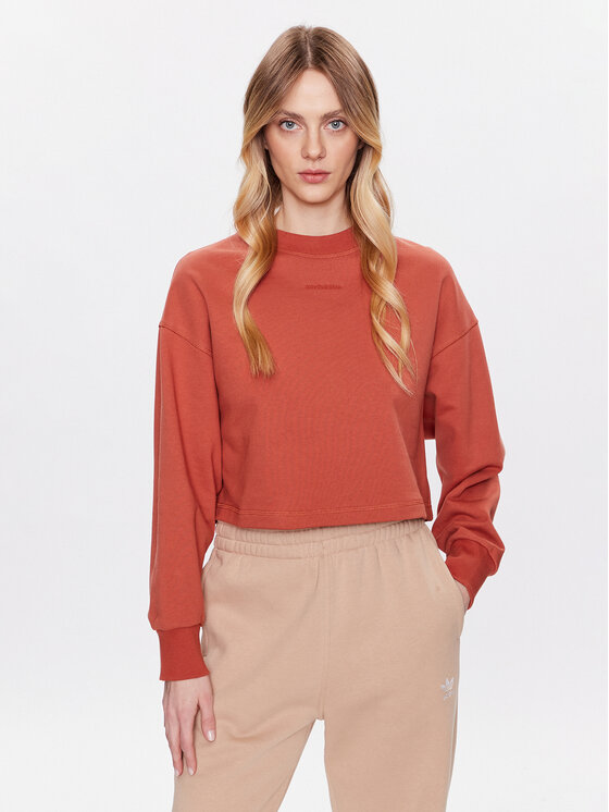 New Balance Džemperis · Ruda · Relaxed Fit