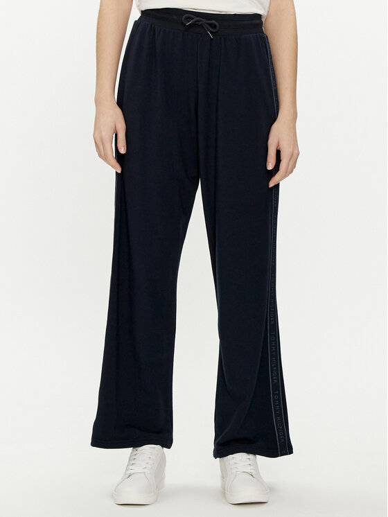 Tommy Hilfiger Sportinės kelnės · Tamsiai mėlyna · Relaxed Fit
