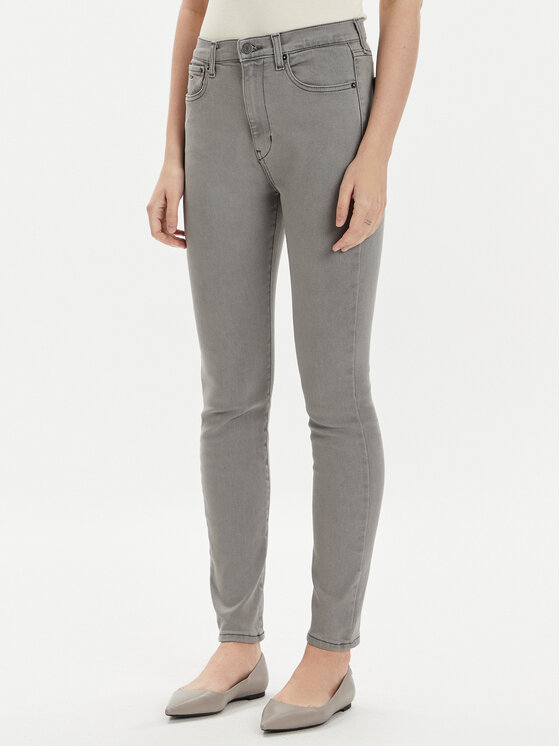 Tommy Jeans Džinsai · Pilka · Skinny Fit