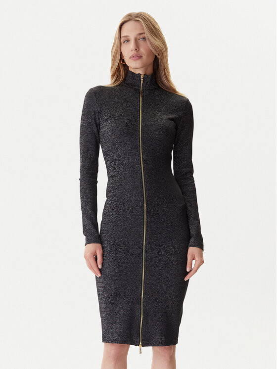 Just Cavalli Kasdieninė suknelė · Juoda · Midi