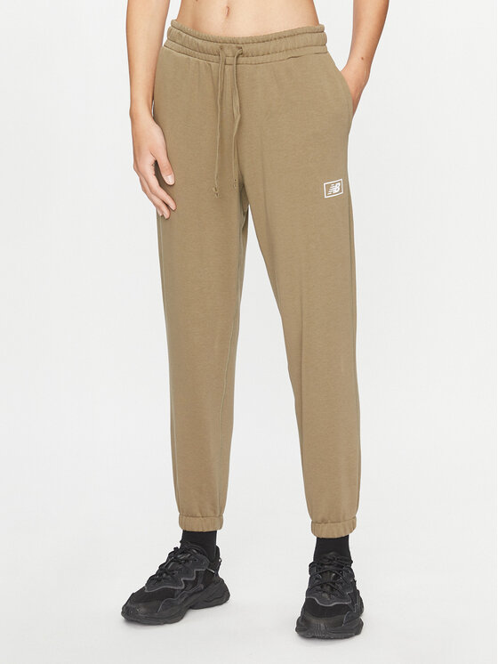 New Balance Sportinės kelnės · Žalia · Regular Fit