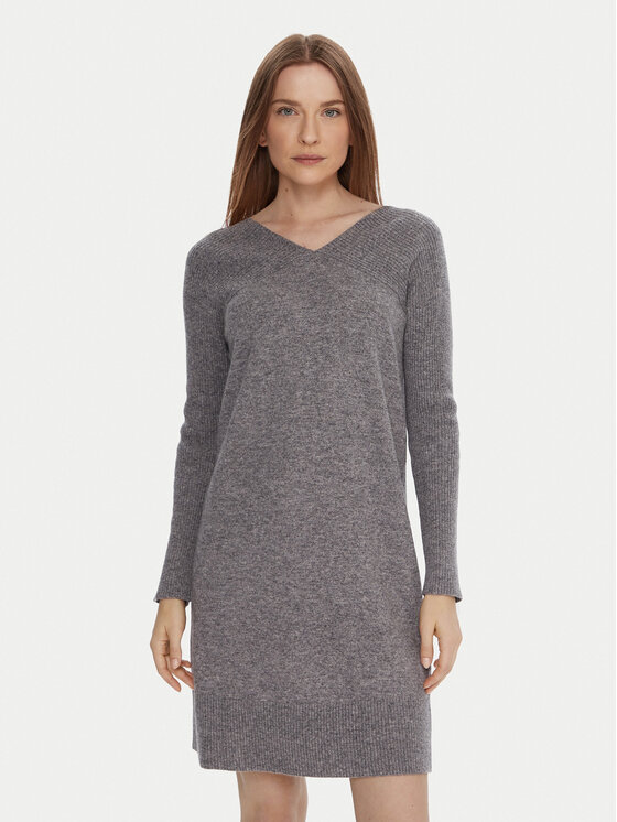 United Colors Of Benetton Trikotažinė suknelė · Pilka · Mini