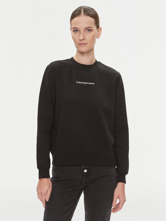 Calvin Klein Jeans Džemperis · Juoda · Regular Fit