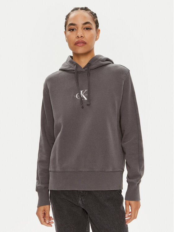 Calvin Klein Jeans Džemperis · Pilka · Regular Fit