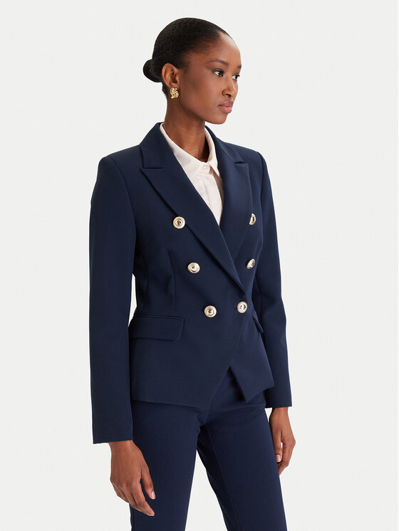 Rinascimento Švarkas · Tamsiai mėlyna · Slim Fit