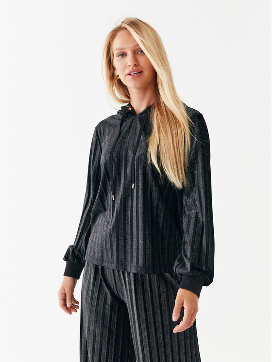 Liu Jo Sport Džemperis · Juoda · Relaxed Fit