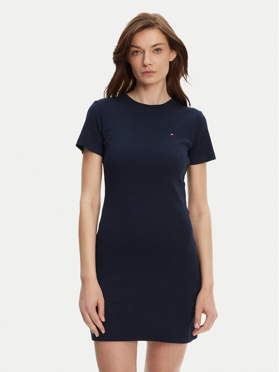 Tommy Hilfiger Kasdieninė suknelė · Tamsiai mėlyna · Mini