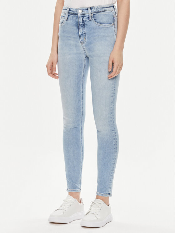 Calvin Klein Jeans Džinsai · Mėlyna · Skinny Fit