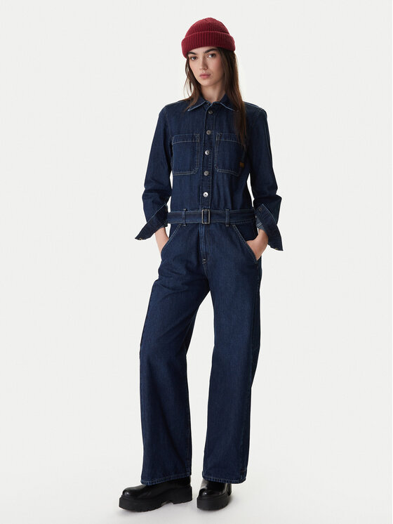 G-Star Raw Kombinezonas · Tamsiai mėlyna · Ilgas