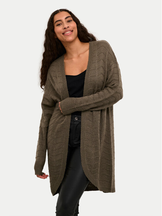 Kaffe Kardiganas · Chaki · Regular Fit