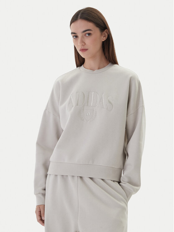 adidas Džemperis · Smėlio · Relaxed Fit