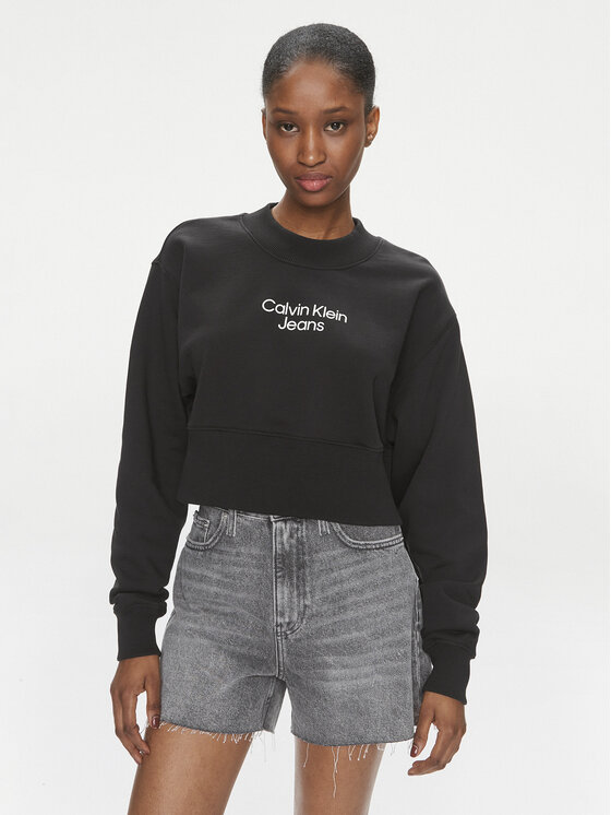 Calvin Klein Jeans Džemperis · Juoda · Regular Fit