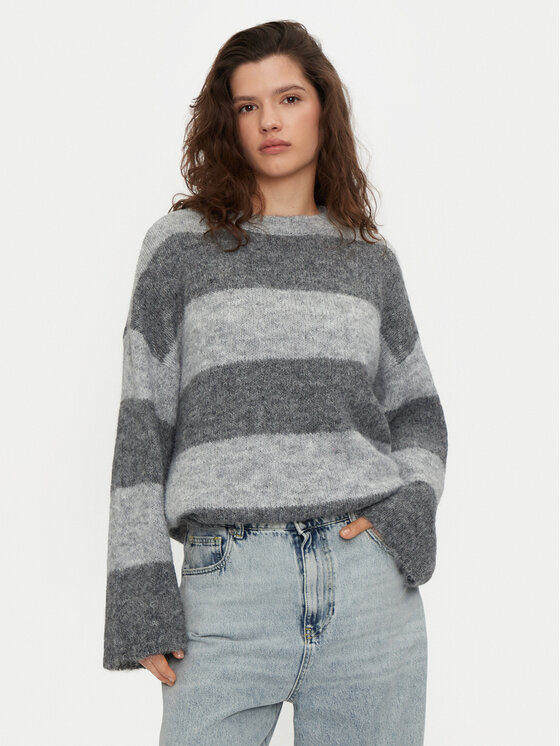 Noisy May Megztinis · Pilka · Relaxed Fit