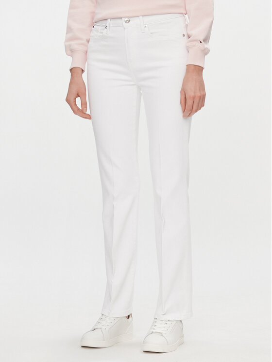 Tommy Hilfiger Džinsai · Balta · Regular Fit