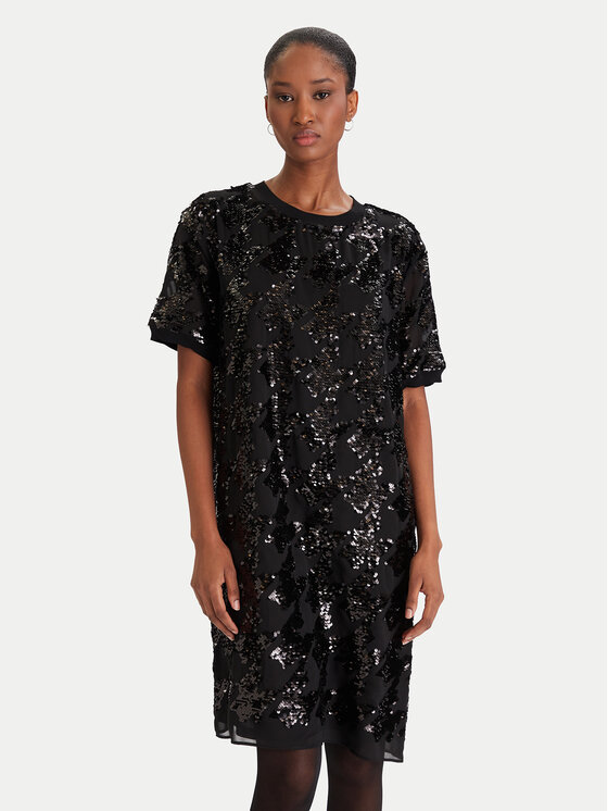DKNY Kokteilinė suknelė · Juoda · Mini