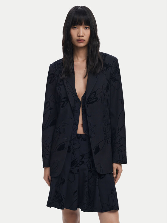 Desigual Švarkas · Juoda · Regular Fit