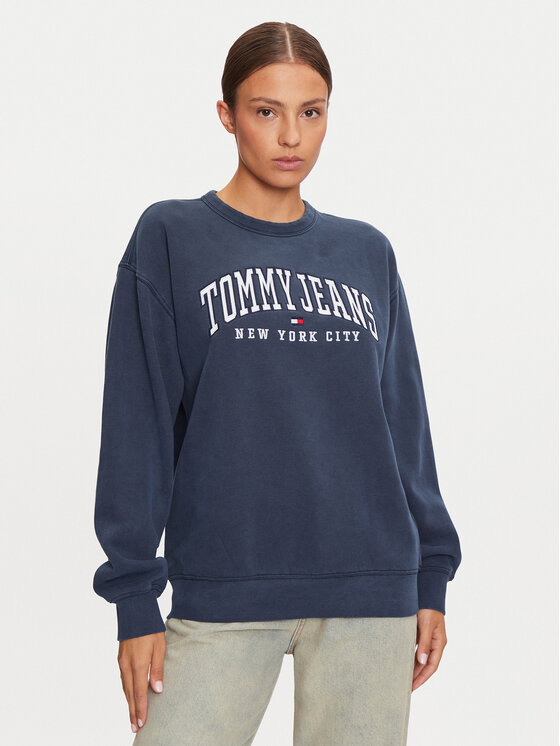 Tommy Jeans Džemperis · Tamsiai mėlyna · Regular Fit