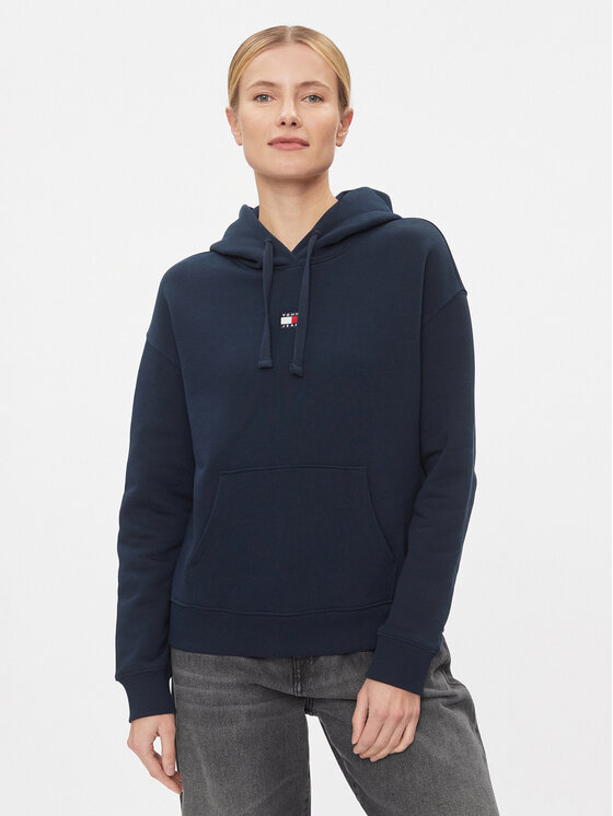 Tommy Jeans Džemperis · Tamsiai mėlyna · Relaxed Fit