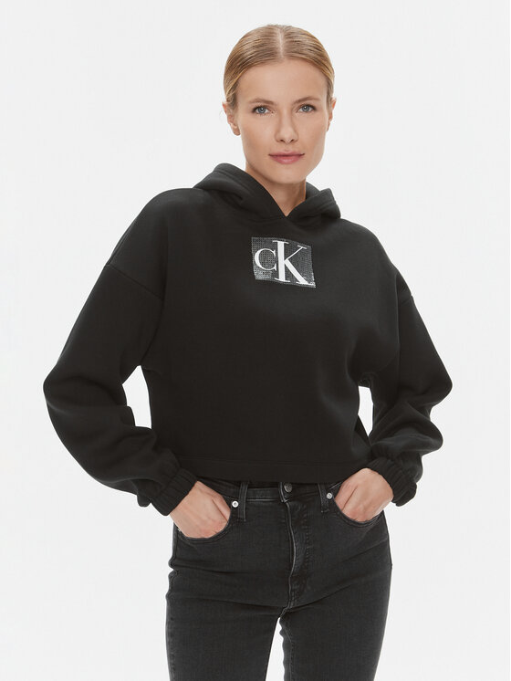 Calvin Klein Jeans Džemperis · Juoda · Regular Fit
