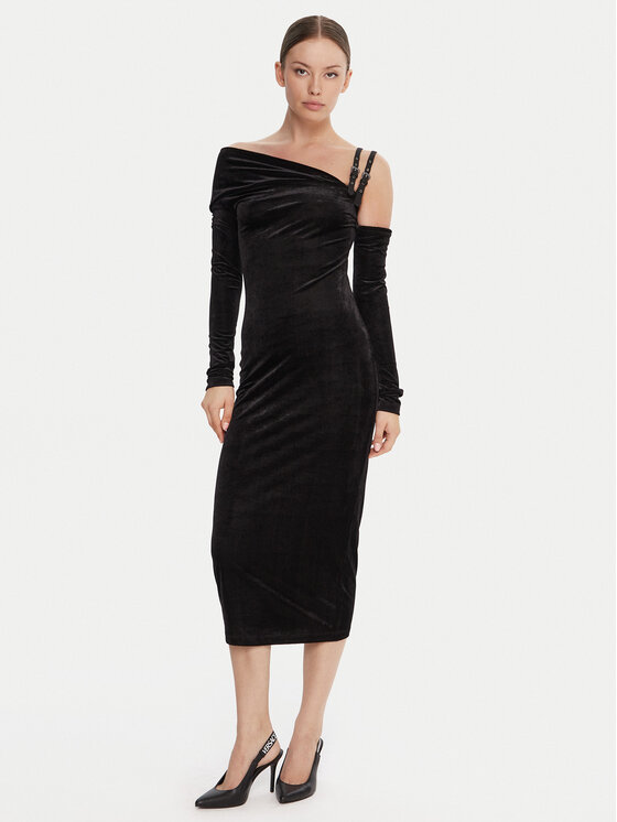 Versace Jeans Couture Kokteilinė suknelė · Juoda · Midi