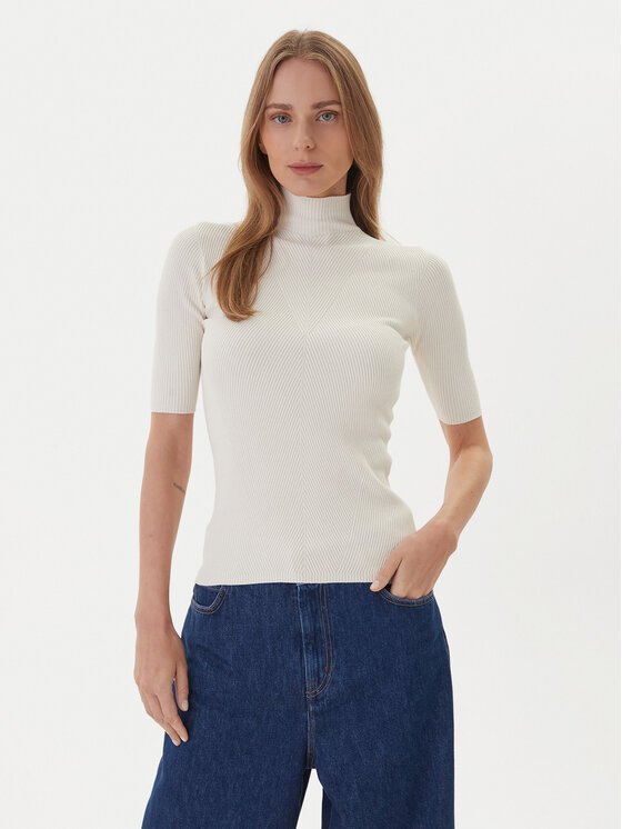 Kontatto Golfas · Écru · Slim Fit