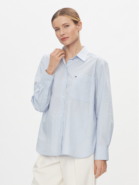 Tommy Hilfiger Marškiniai · Žydra