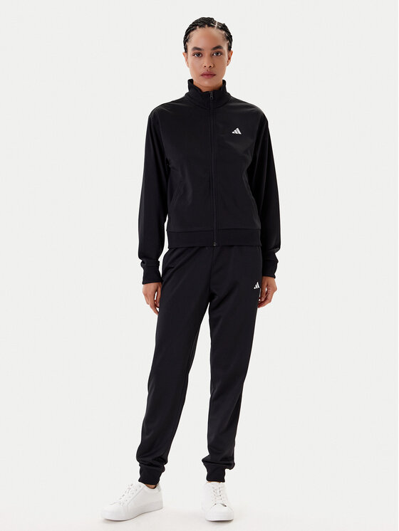adidas Sportinis kostiumas Essentials Feel Cozy JD4475 Juoda Regular Fit