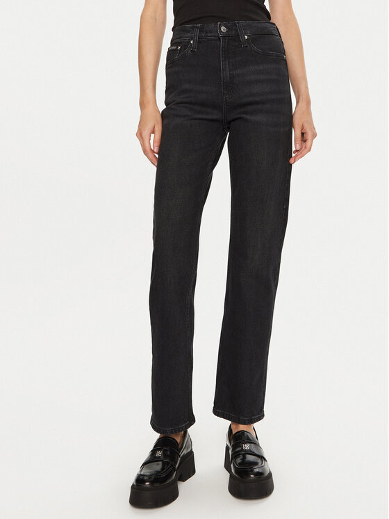 Calvin Klein Jeans Džinsai · Juoda · Regular Fit