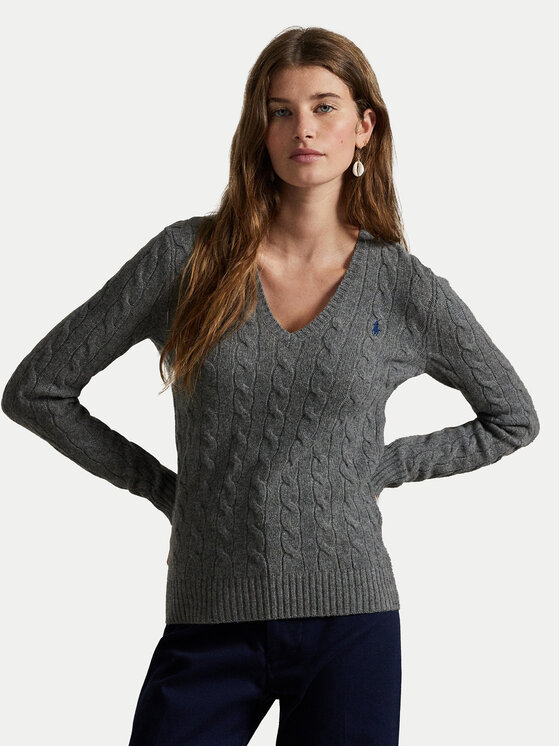 Polo Ralph Lauren Megztinis · Pilka · Slim Fit