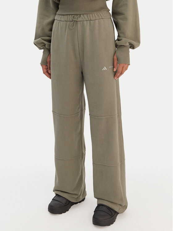 adidas Sportinės kelnės · Žalia · Regular Fit
