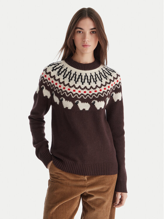 Kodas 20MAY Hunter Megztinis · Ruda · Regular Fit