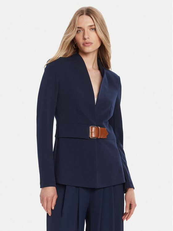 Rinascimento Švarkas · Tamsiai mėlyna · Slim Fit