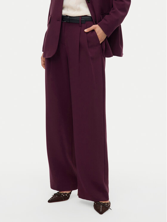 Kodas 20MAY Vero Moda Medžiaginės kelnės · Violetinė · Regular Fit