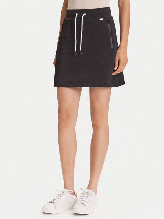 Guess Mini sijonas · Juoda