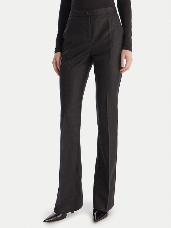 PINKO Medžiaginės kelnės · Juoda · Regular Fit