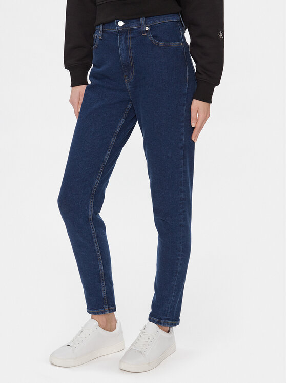 Calvin Klein Jeans Džinsai · Tamsiai mėlyna · Relaxed Fit