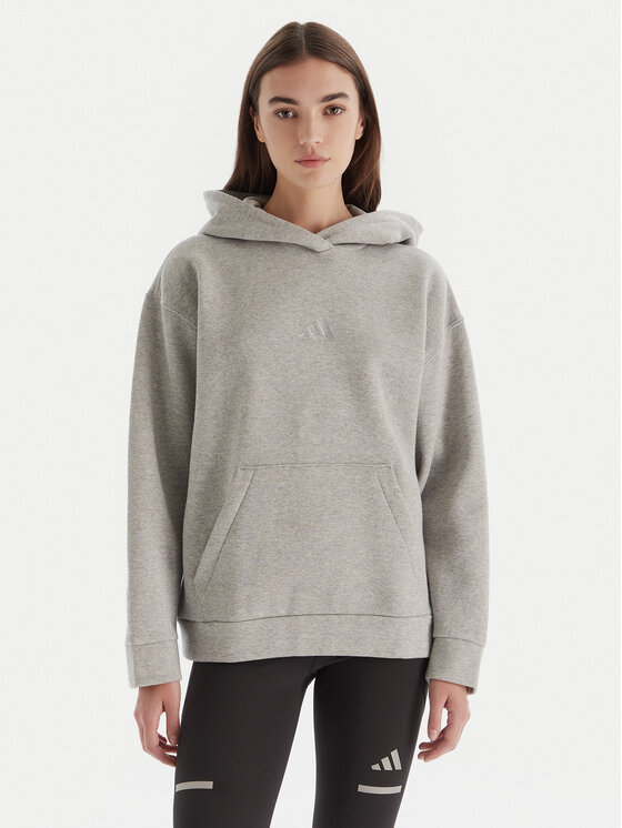 adidas Džemperis · Pilka · Relaxed Fit