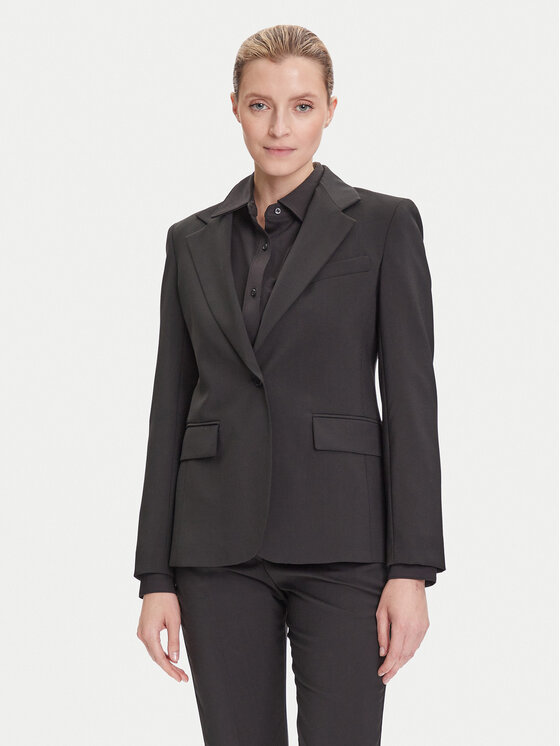 Weekend Max Mara Švarkas · Juoda · Regular Fit