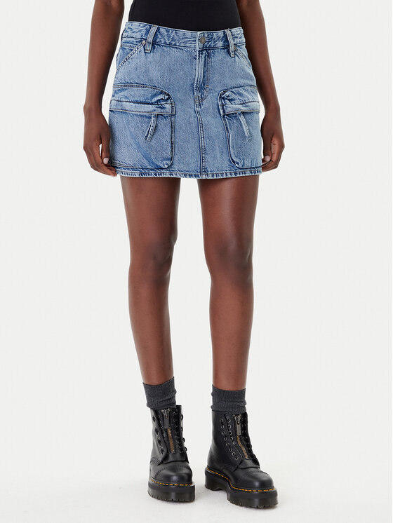 G-Star Raw Džinsinis sijonas · Mėlyna · Mini