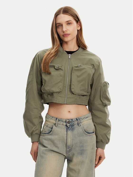 ONLY Bomber striukė · Žalia
