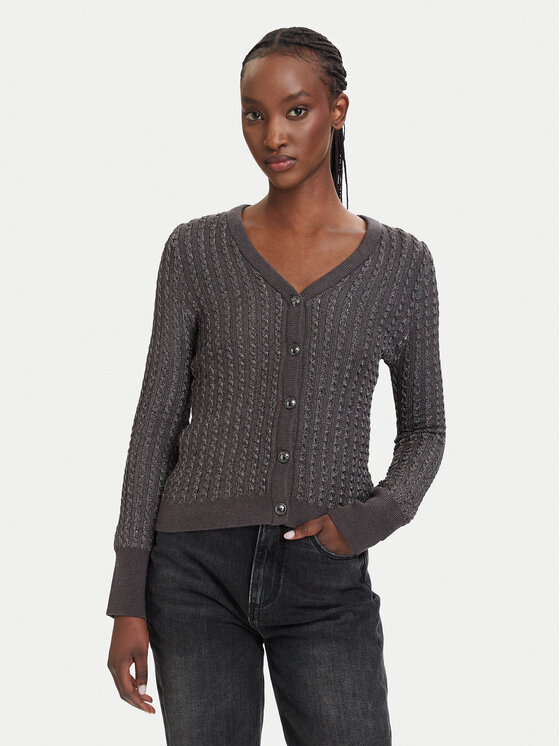 Guess Kardiganas · Pilka · Regular Fit
